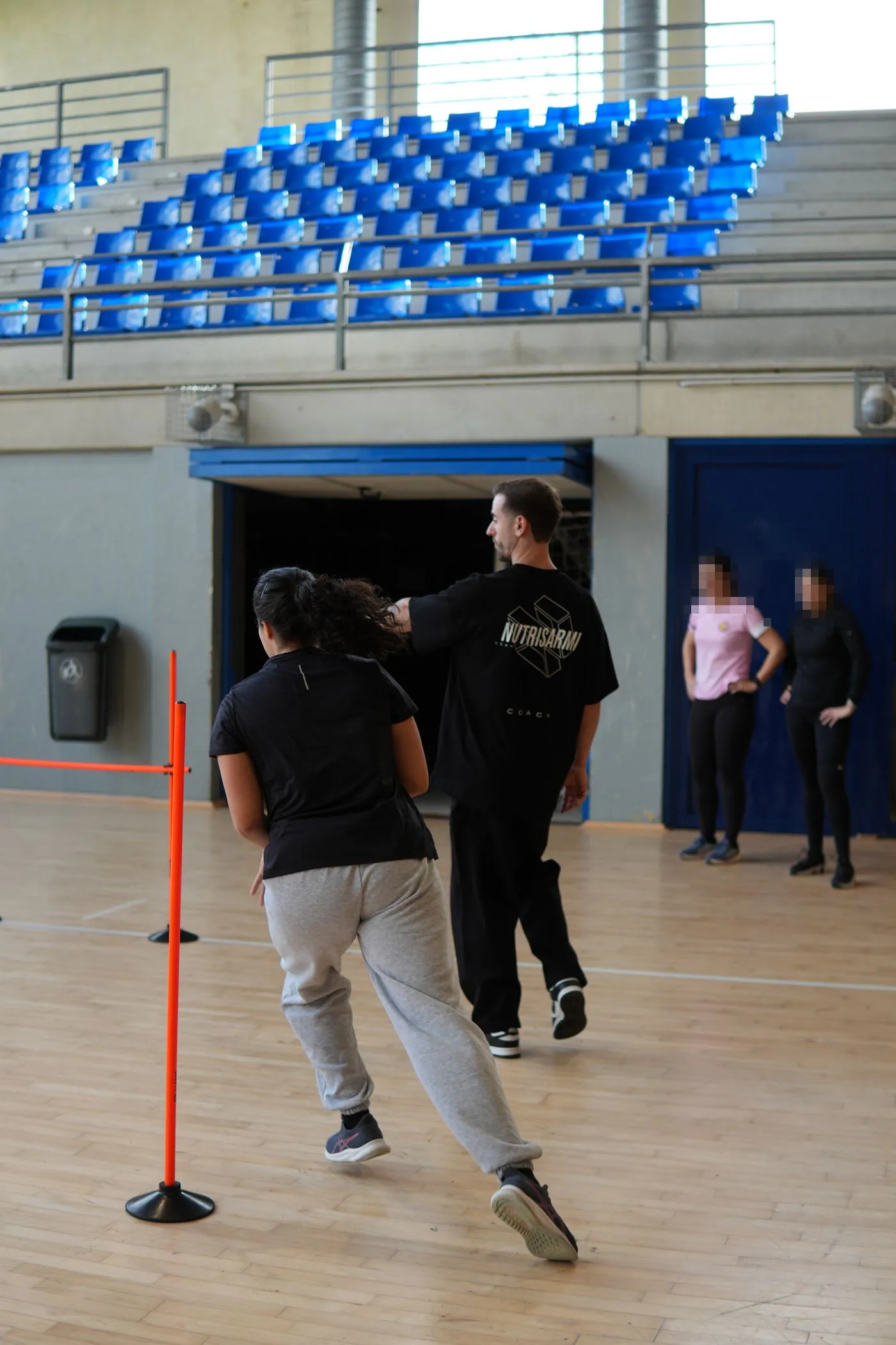 Asier Sarmiento preparando las pruebas físicas de Ayudantes en Ejecución Penal en Bilbao